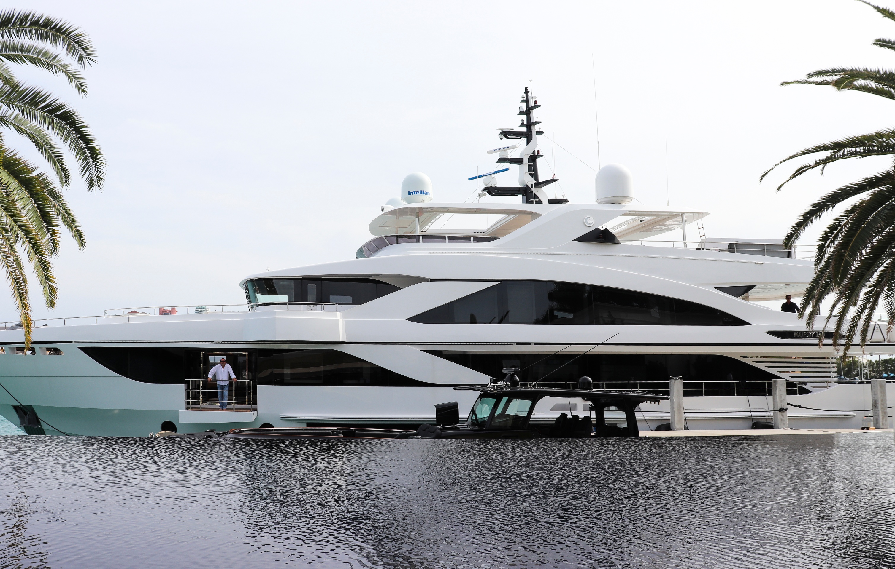 Majesty Yachts USA at Super Bowl Party Hosted by Rick Ross | Gulf Craft Group